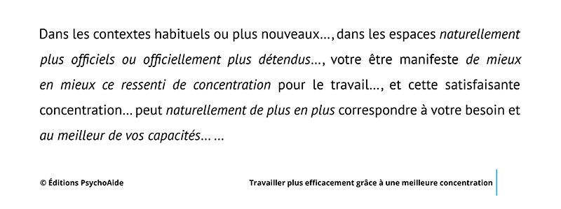 Distribution DPA - Script hypnotique : régime de vie pour diabétique